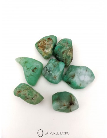 Chrysoprase vert, pierre...