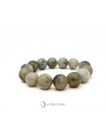 Jade 14mm (Jade de chine), bracelet pierres semi-précieuses