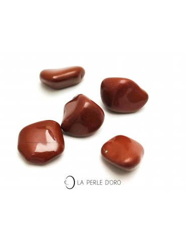 African Red Jasper Pebbles,...