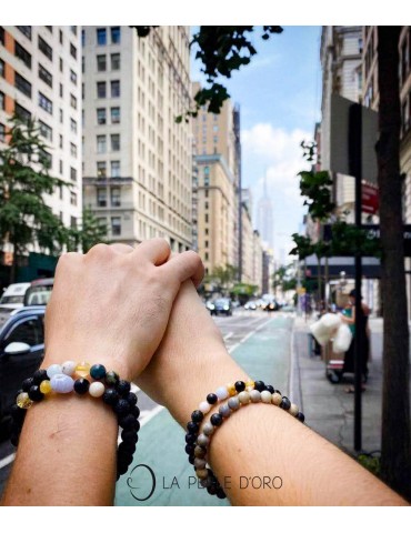 Love Link 8mm, duo of bracelets