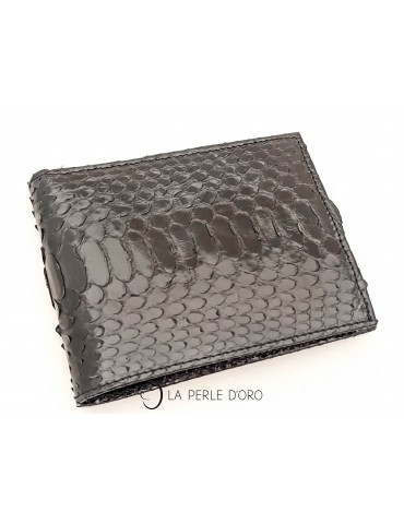 Snakeskin Leather Wallet