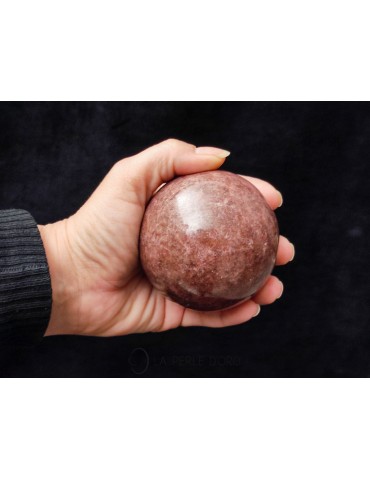 Rhodonite, Sphere 7,5cm...