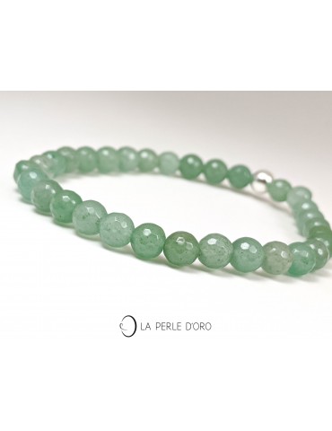 0.24 inches faceted green...