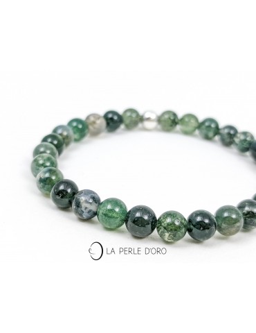 0,24 inches moss agate,...