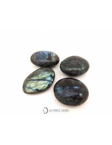 Labradorite spectrolite (larvikite), Pebble to 2.76 inches sold by the unit (Medical Protection)
