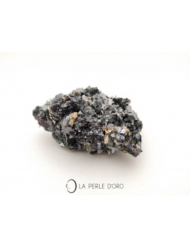 Pyrite and crystallized...
