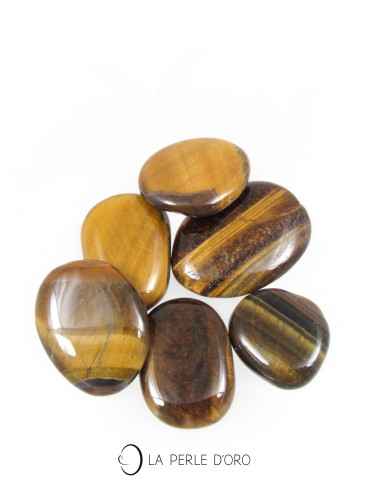 Oeil de Tigre, Galet plat 4...