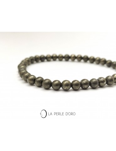 Pyrite 2 à 3mm, Bracelet...