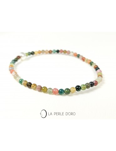 Agate indienne 4mm,...