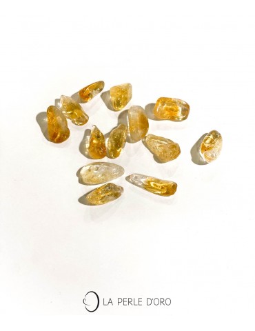 Citrine, Pierre roulée 1,5...