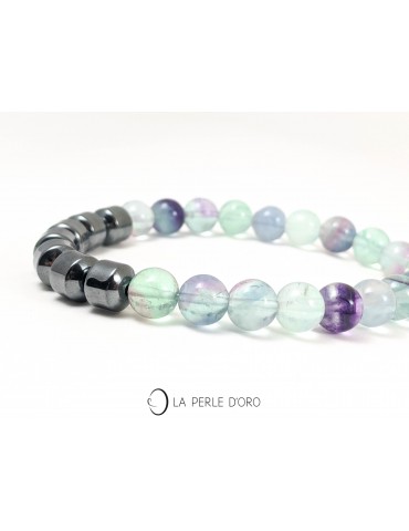 Fluorite 8mm (Arc en ciel)...