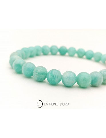 Amazonite sélectionnée 8mm...
