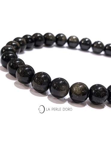 Obsidienne dorée 10mm...