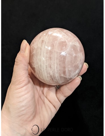 Rose quartz, sphere 3.15...