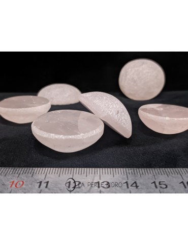Quartz rose, Demie Sphère...