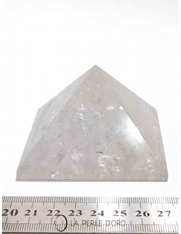 Cristal de roche, Pyramide...