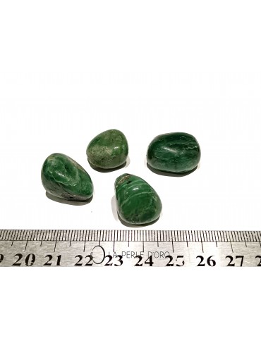 Jade (Afrique), pierre roulée 1 à 2cm (Justesse, paix intérieure)
