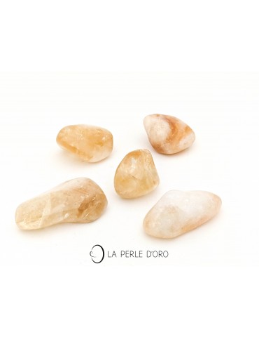 Citrine, Pierre roulée 2,5...