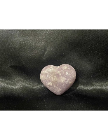 Lépidolite, coeur environ...
