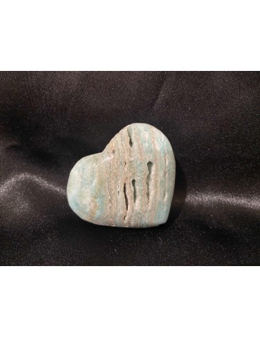 Aragonite Bleue, Coeur...