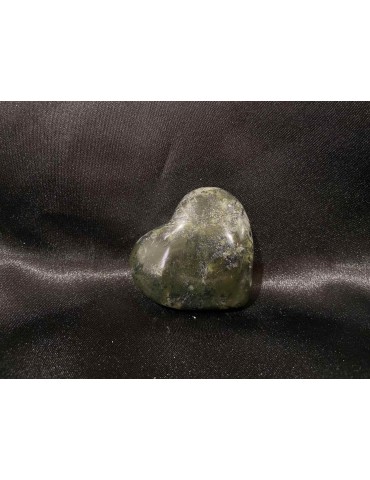 Jade néphrite, Coeur 5cm...