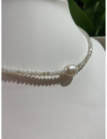 Perle blanche naturelle,...
