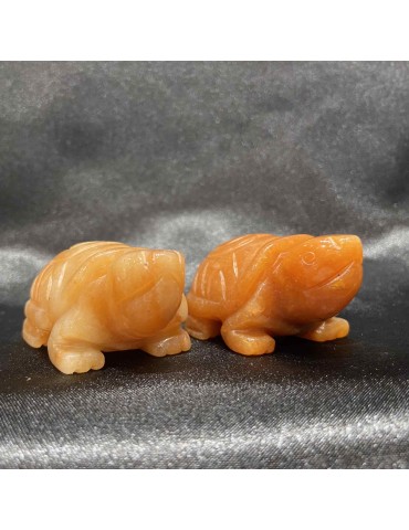 Aventurine orange, Tortue...