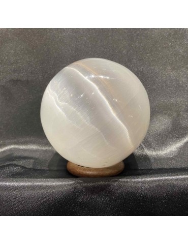 Sélénite, Sphère 10cm...