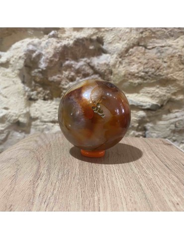 Agate de feu, Sphère...