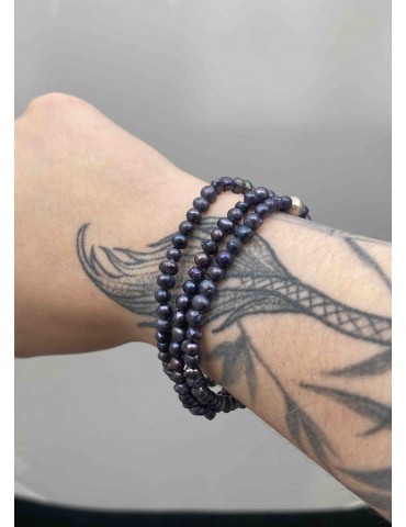 Perles naturelles 5mm...