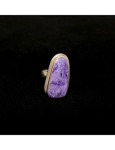 Charoite, Bague forme...