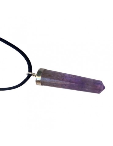 Améthyste, pendentif pointe...