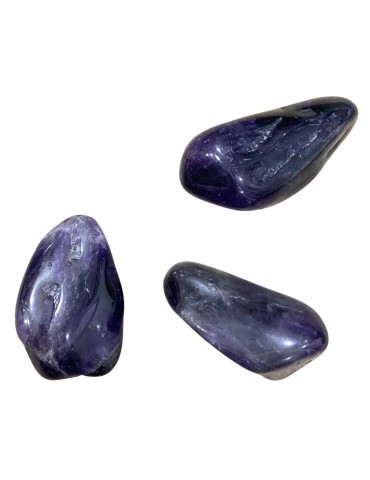 Améthyste, pierre roulée 2...