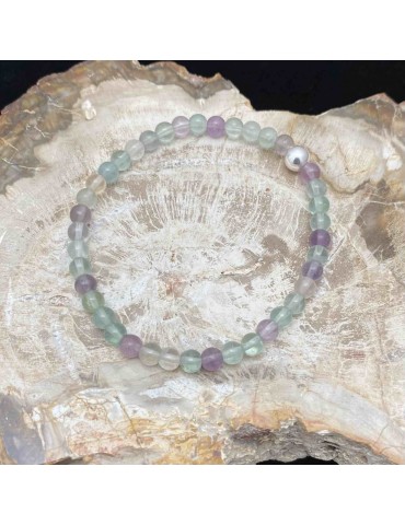 Fluorite arc en ciel 4mm,...
