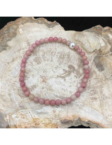 Rhodonite sélectionnée 4mm,...