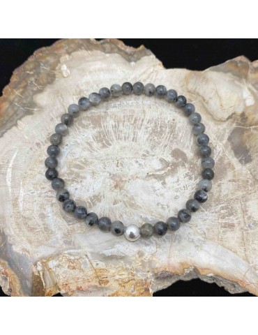 Labradorite noire 4mm,...