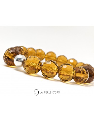 Bohemian crystal bracelet, Léa collection